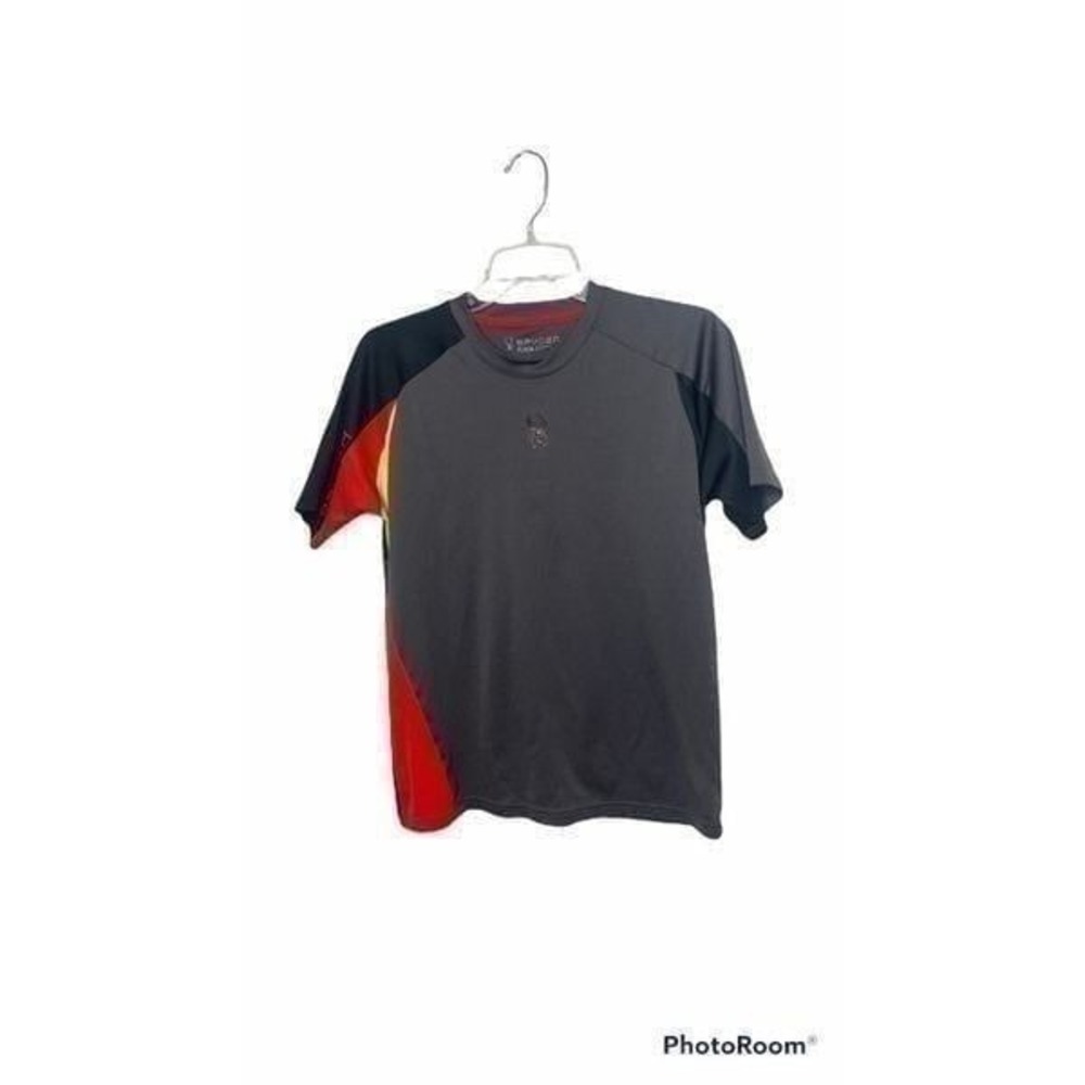 Boys Spyder Red/Grey/Black T-shirt. Size XL.